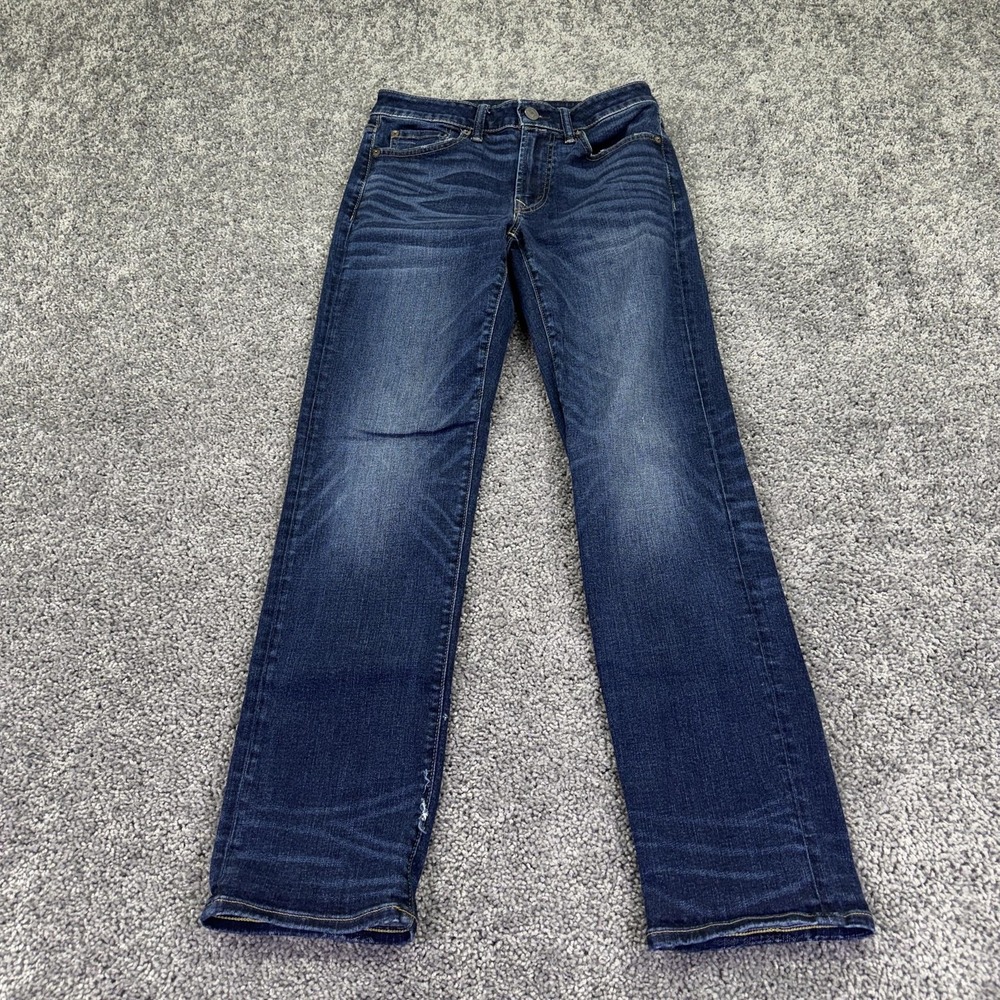 American Eagle Jeans Mens 28x32 Blue Original Straight Next Level Flex Denim